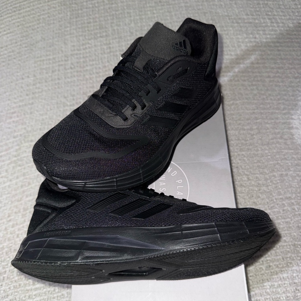Adidas Black Wide Fit Running Shoes